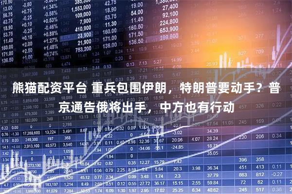 熊猫配资平台 重兵包围伊朗，特朗普要动手？普京通告俄将出手，中方也有行动